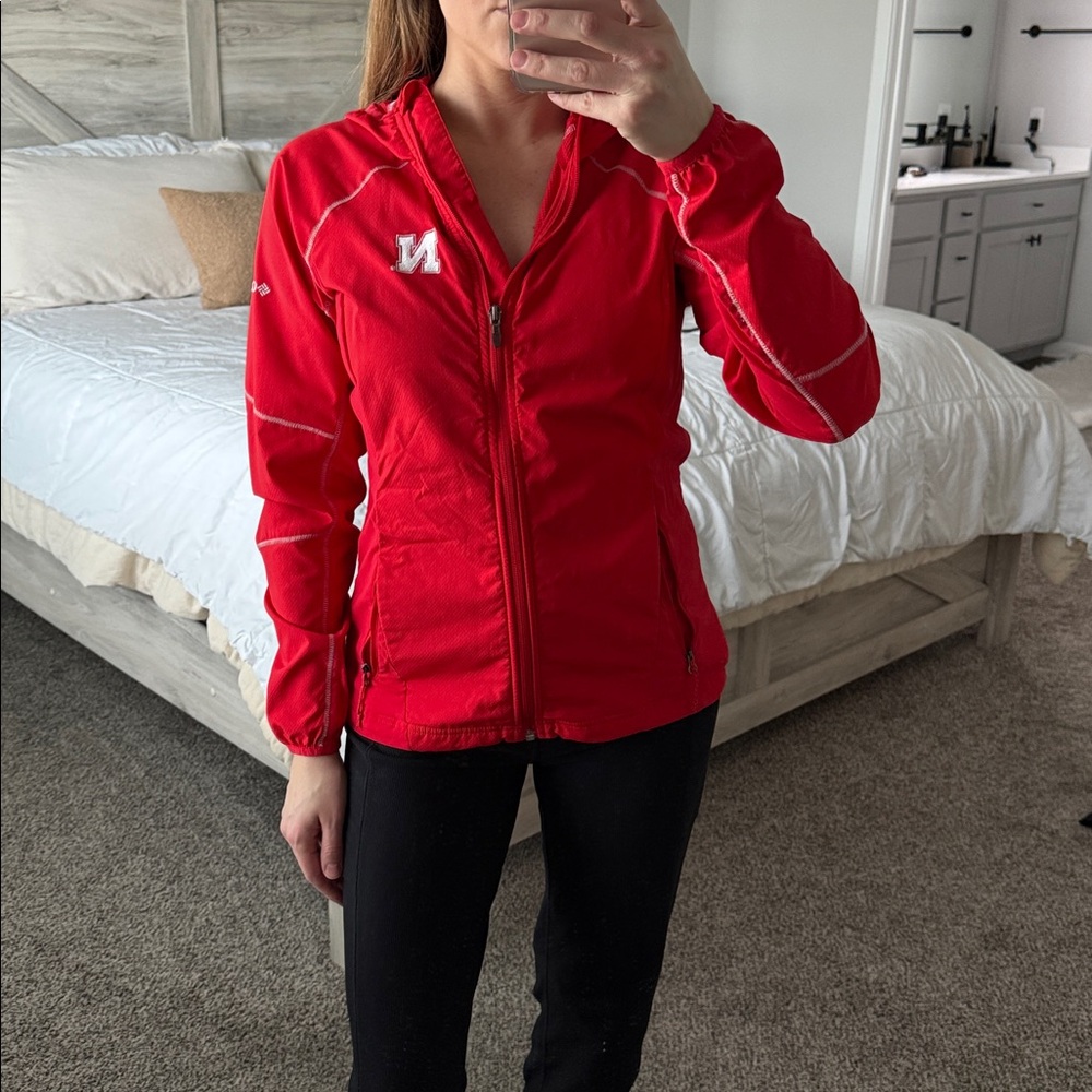 Columbia Women’s Red Nebraska Jacket
